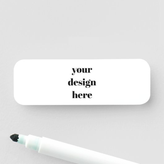 Personalisieren oder Anpassen Namensschild (Beispiel)