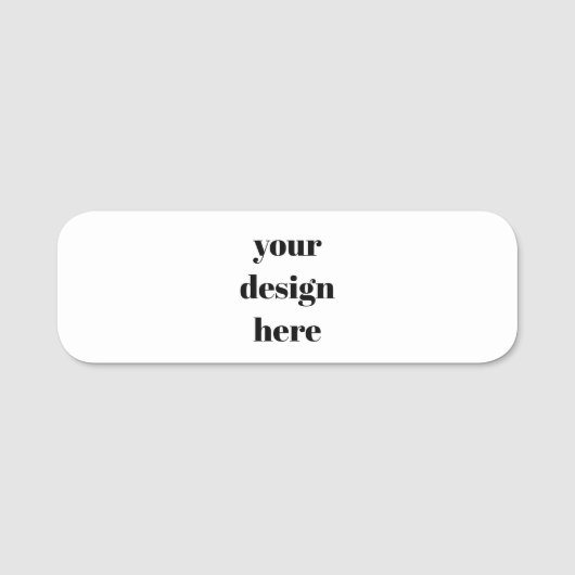 Personalisieren oder Anpassen Namensschild (Vorderseite)