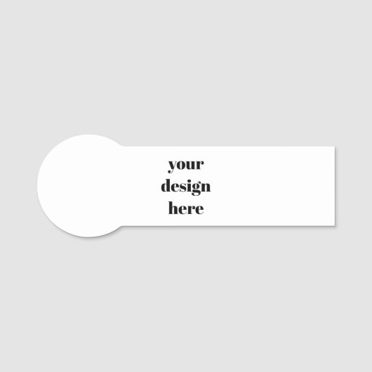 Personalisieren oder Anpassen Namensschild (Vorderseite)