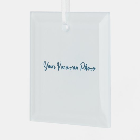 Personalisieren oder Anpassen Ornament Aus Glas (Vorderseite links)