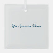 Personalisieren oder Anpassen Ornament Aus Glas (Vorderseite)