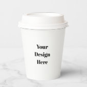 Personalisieren oder Anpassen Pappbecher (Vorderseite)