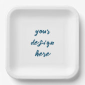 Personalisieren oder Anpassen Pappteller (Vorderseite)