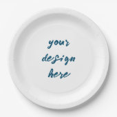 Personalisieren oder Anpassen Pappteller (Vorderseite)