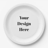 Personalisieren oder Anpassen Pappteller (Vorderseite)