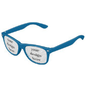 Personalisieren oder Anpassen Partybrille (Schrägansicht)