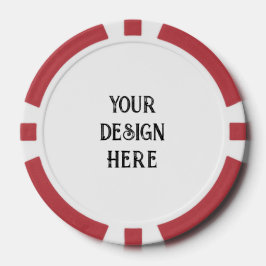 Personalisieren oder Anpassen  Pokerchips