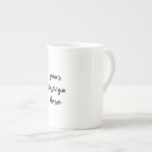 Personalisieren oder Anpassen Porzellantasse (Vorderseite Rechts)