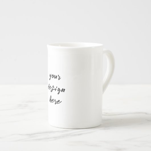 Personalisieren oder Anpassen Porzellantasse (Vorderseite Rechts)