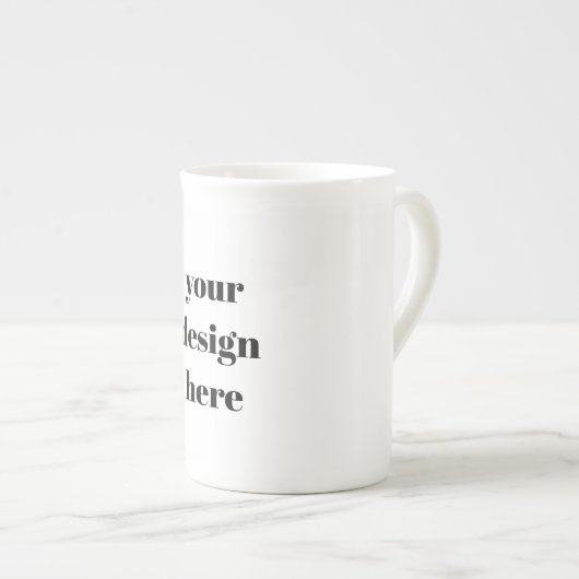 Personalisieren oder Anpassen Porzellantasse (Vorderseite Rechts)