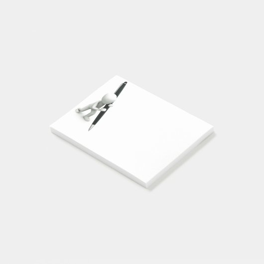 Personalisieren oder Anpassen Post-it Klebezettel (angewinkelt)