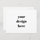 Personalisieren oder Anpassen Postkarte (Vorne/Hinten)