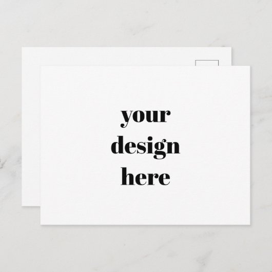 Personalisieren oder Anpassen Postkarte (Vorne/Hinten)