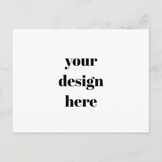 Personalisieren oder Anpassen Postkarte (Vorderseite)