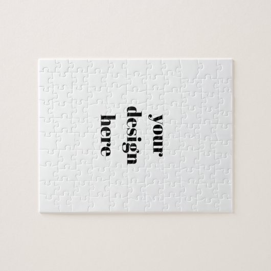 Personalisieren oder Anpassen Puzzle (Horizontal)