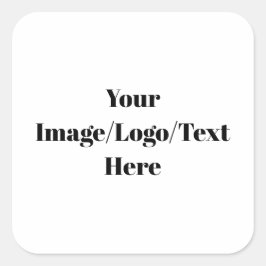 Personalisieren oder Anpassen Quadratischer Aufkleber