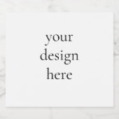 Personalisieren oder Anpassen Schaumweinetikett (Einzelnes Label)