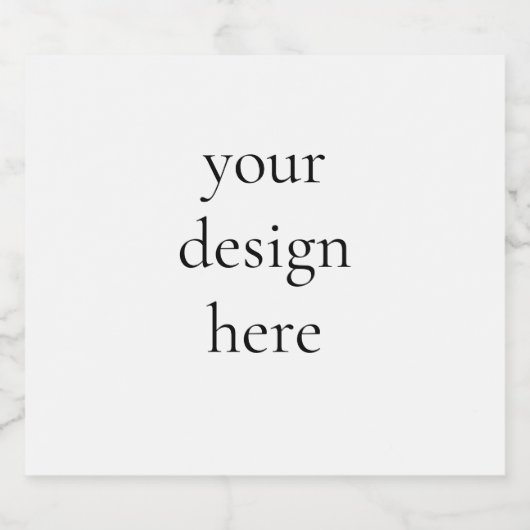 Personalisieren oder Anpassen Schaumweinetikett (Einzelnes Label)