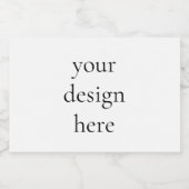 Personalisieren oder Anpassen Schaumweinetikett (Einzelnes Label)