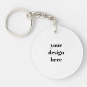 Personalisieren oder Anpassen Schlüsselanhänger (Vorderseite)
