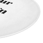 Personalisieren oder Anpassen Schneidebrett (Ecke)
