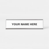 Personalisieren oder Anpassen Schreibtischnamensplakette (Vorderseite )