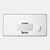 Personalisieren oder Anpassen Schreibtischunterlage (Tastatur & Maus)