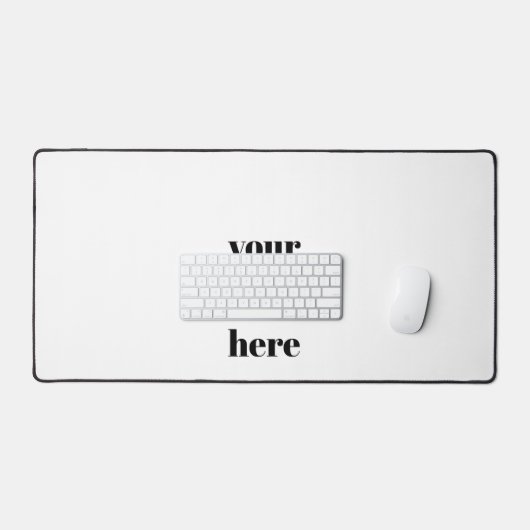 Personalisieren oder Anpassen Schreibtischunterlage (Tastatur & Maus)