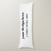 Personalisieren oder Anpassen Seitenschläferkissen (Vorderseite Vertikal)