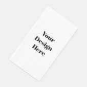 Personalisieren oder Anpassen Serviette (Ecke)