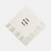 Personalisieren oder Anpassen Serviette (Ecke)