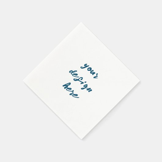 Personalisieren oder Anpassen Serviette (Ecke)