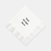 Personalisieren oder Anpassen Serviette (Ecke)