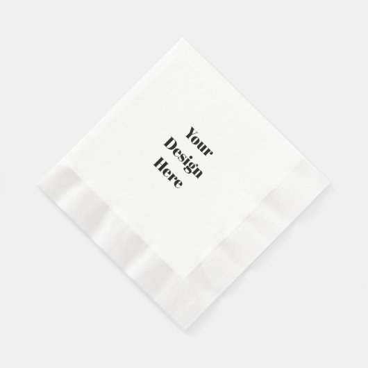 Personalisieren oder Anpassen Serviette (Ecke)