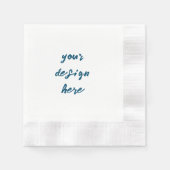 Personalisieren oder Anpassen Serviette (Vorderseite)