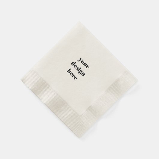 Personalisieren oder Anpassen Serviette (Ecke)