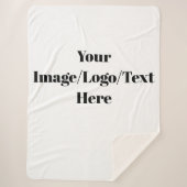 Personalisieren oder Anpassen Sherpadecke (Vorderseite)