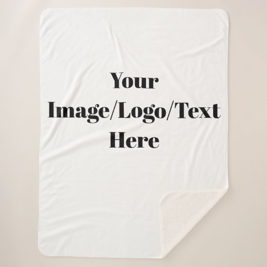 Personalisieren oder Anpassen Sherpadecke (Vorderseite)