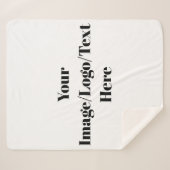 Personalisieren oder Anpassen Sherpadecke (Vorderseite (Horizontal))