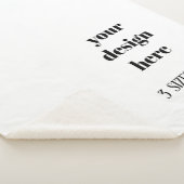 Personalisieren oder Anpassen Sherpadecke (3/4)