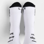 Personalisieren oder Anpassen Socken (Oben)