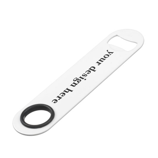 Personalisieren oder Anpassen Speed Flaschenöffner (Rückseite Schrägansicht)