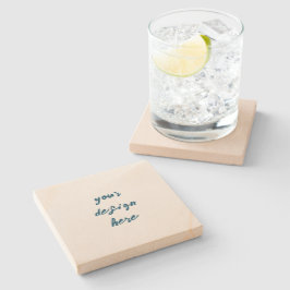 Personalisieren oder Anpassen Steinuntersetzer