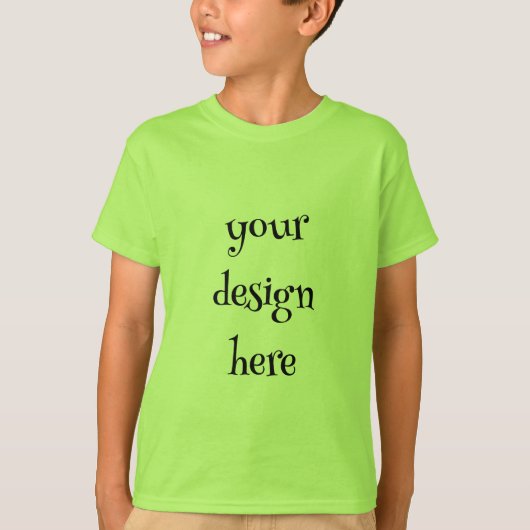 Personalisieren oder Anpassen T-Shirt (Vorderseite)