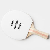 Personalisieren oder Anpassen Tischtennis Schläger (Seitenansicht)