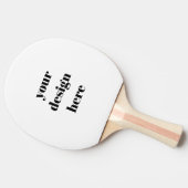Personalisieren oder Anpassen Tischtennis Schläger (Seitenansicht)