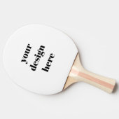 Personalisieren oder Anpassen Tischtennis Schläger (Seitenansicht)