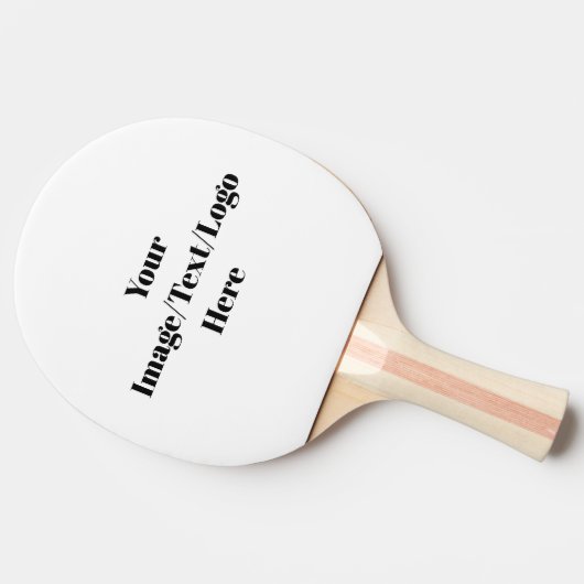 Personalisieren oder Anpassen Tischtennis Schläger (Seitenansicht)