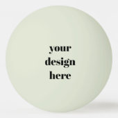 Personalisieren oder Anpassen Tischtennisball (Rückseite)