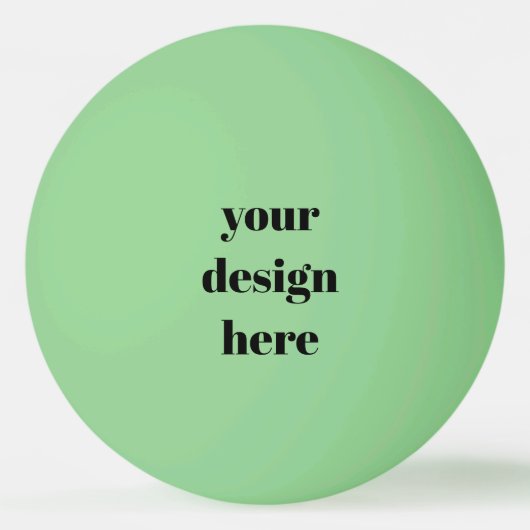 Personalisieren oder Anpassen Tischtennisball (Rückseite)